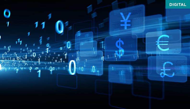 concept showing global currencies cash-flow liquidity